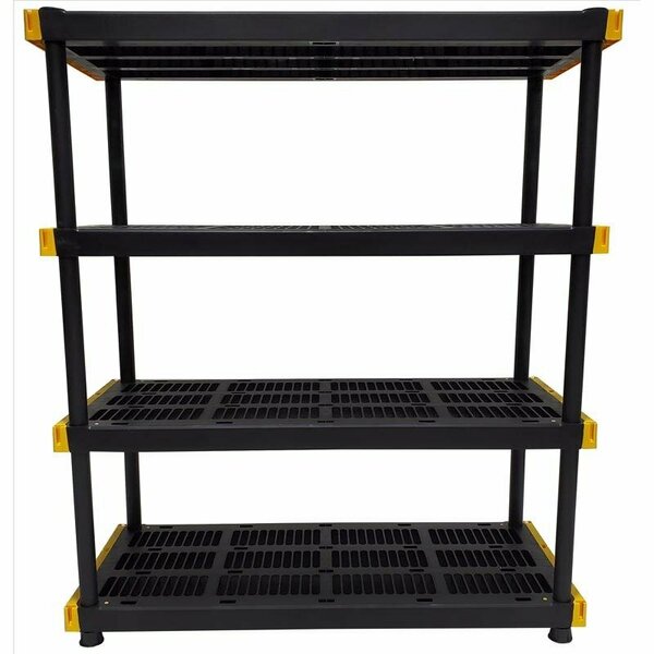 Tough Shelf 55 in. H X 48 in. W X 20 in. D Resin Shelving Unit 4TBY20X48